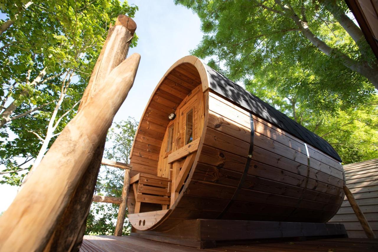 Boomhuis Met Optioneel Wellness - Vakantiepark De Schreiershoek Dokkum Zewnętrze zdjęcie